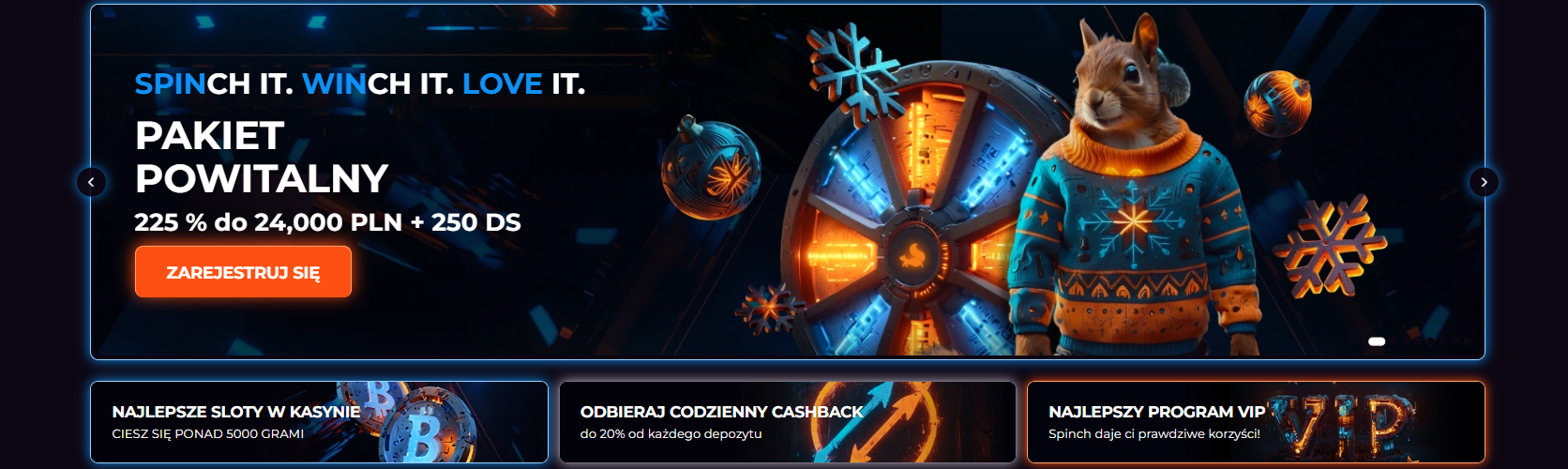 Spinch Bonus-Kampagne